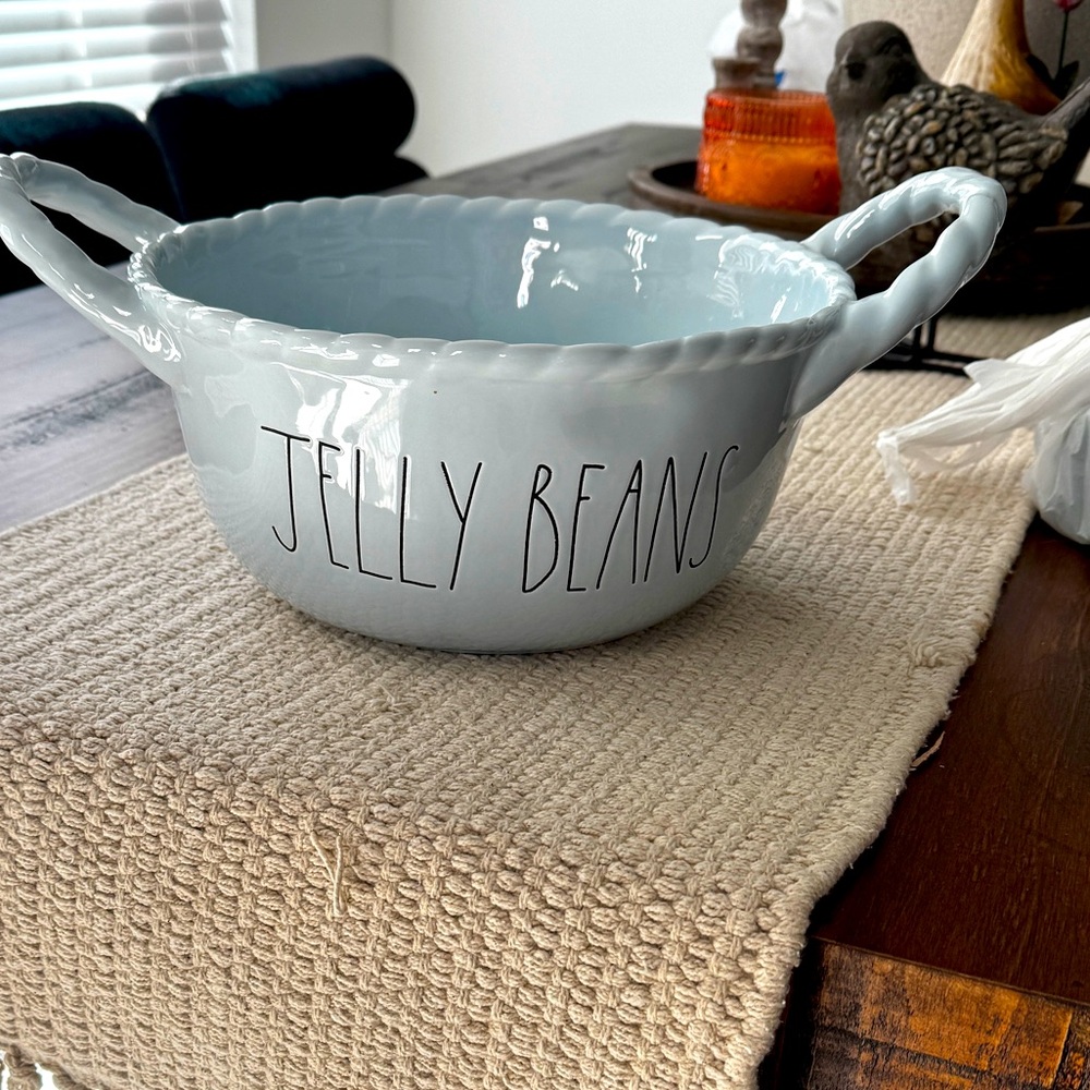 Rae Dunn large ceramic basket or bowl